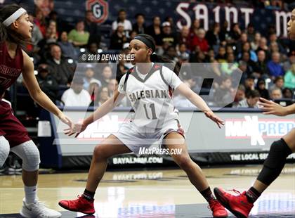 Thumbnail 3 in Salesian College Preparatory vs. Cardinal Newman (CIF NCS D3 Final) photogallery.