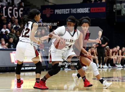 Thumbnail 2 in Salesian College Preparatory vs. Cardinal Newman (CIF NCS D3 Final) photogallery.