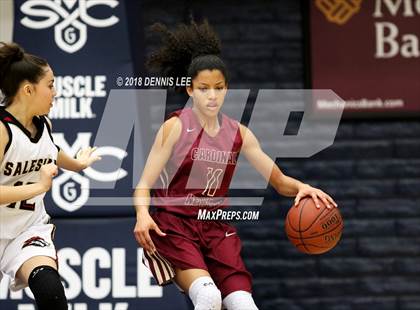 Thumbnail 2 in Salesian College Preparatory vs. Cardinal Newman (CIF NCS D3 Final) photogallery.