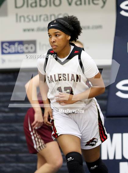 Thumbnail 2 in Salesian College Preparatory vs. Cardinal Newman (CIF NCS D3 Final) photogallery.