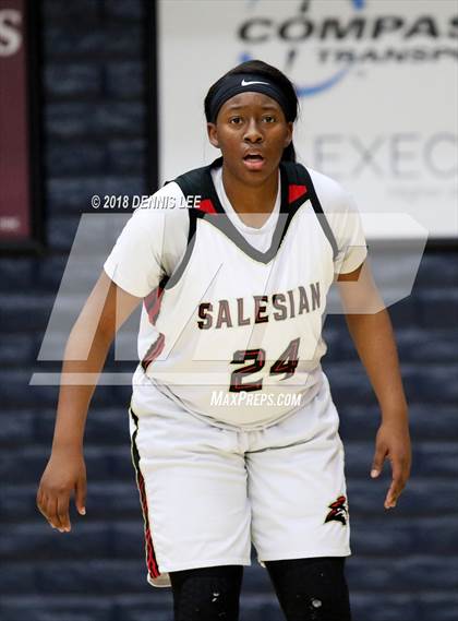 Thumbnail 2 in Salesian College Preparatory vs. Cardinal Newman (CIF NCS D3 Final) photogallery.