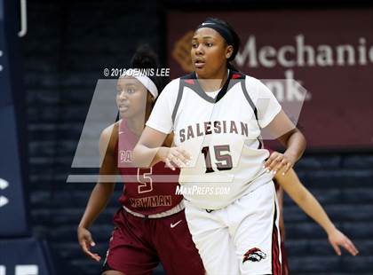 Thumbnail 1 in Salesian College Preparatory vs. Cardinal Newman (CIF NCS D3 Final) photogallery.