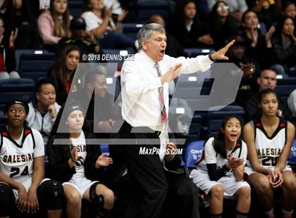 Thumbnail 3 in Salesian College Preparatory vs. Cardinal Newman (CIF NCS D3 Final) photogallery.