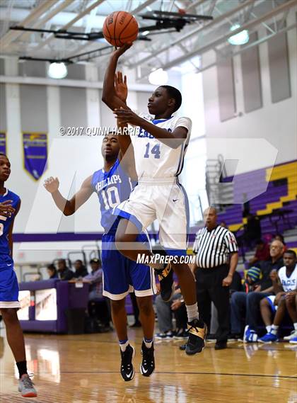 Thumbnail 3 in Brooks College Prep vs Phillips (Bob Hambric Shootout) photogallery.