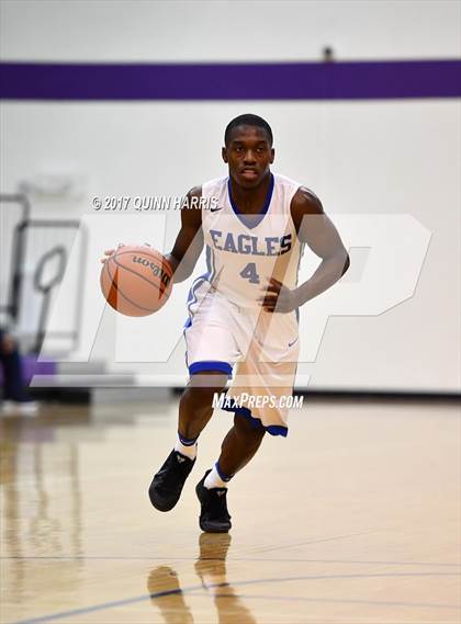 Thumbnail 3 in Brooks College Prep vs Phillips (Bob Hambric Shootout) photogallery.