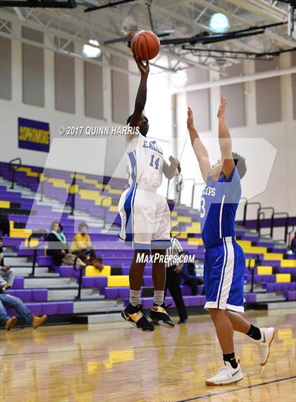 Thumbnail 3 in Brooks College Prep vs Phillips (Bob Hambric Shootout) photogallery.