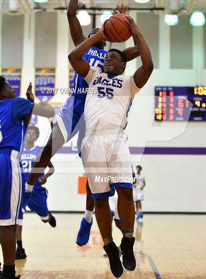 Thumbnail 1 in Brooks College Prep vs Phillips (Bob Hambric Shootout) photogallery.