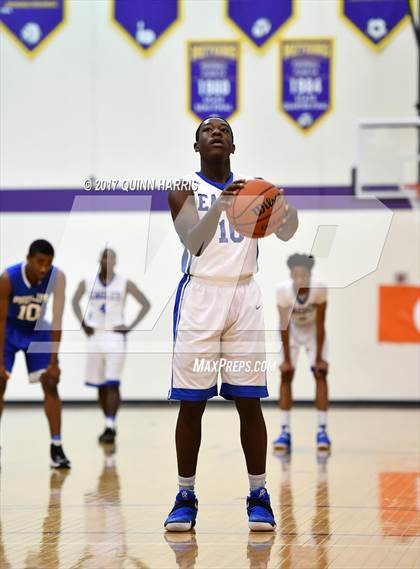 Thumbnail 2 in Brooks College Prep vs Phillips (Bob Hambric Shootout) photogallery.