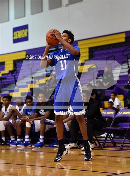 Thumbnail 1 in Brooks College Prep vs Phillips (Bob Hambric Shootout) photogallery.