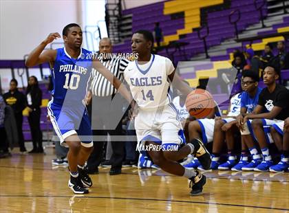 Thumbnail 1 in Brooks College Prep vs Phillips (Bob Hambric Shootout) photogallery.