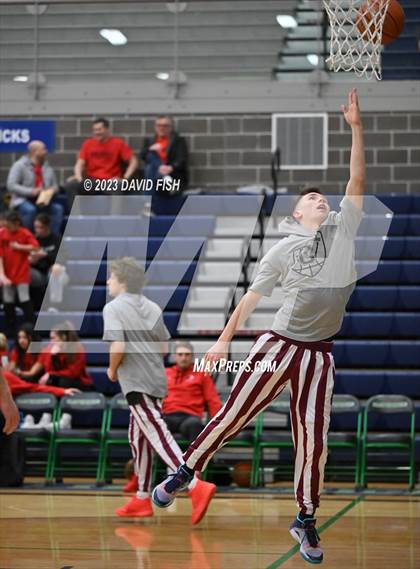 Thumbnail 2 in Centennial vs Owyhee (IHSAA 5A District III Quarterfinals) photogallery.