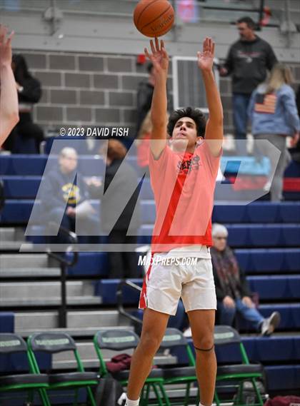 Thumbnail 1 in Centennial vs Owyhee (IHSAA 5A District III Quarterfinals) photogallery.
