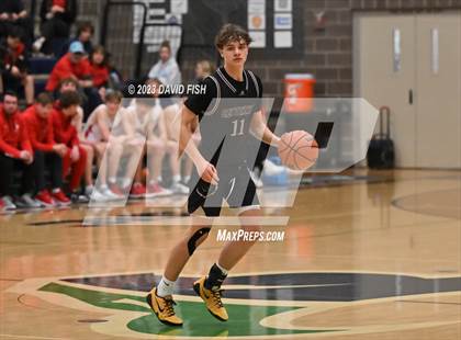 Thumbnail 2 in Centennial vs Owyhee (IHSAA 5A District III Quarterfinals) photogallery.