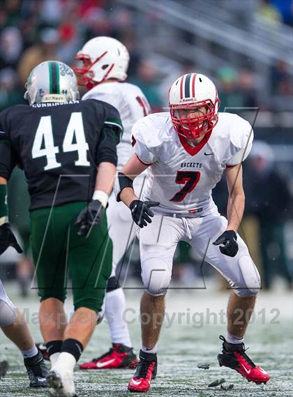Thumbnail 2 in Mansfield vs. Reading Memorial (MIAA Division 2 East Final) photogallery.