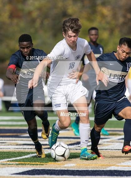 Thumbnail 1 in International Prep at Grover vs. Newfane (Section 6 Class B Semifinal) photogallery.