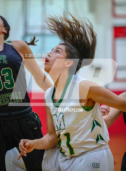 Thumbnail 3 in Hope Christian vs. Mayfield (Albuquerque Academy Joe Armijo Basketball Classic) photogallery.