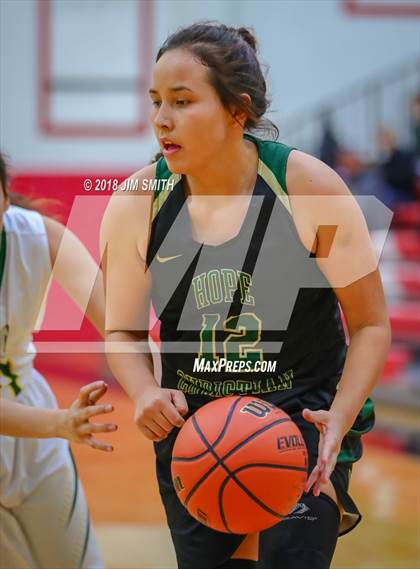 Thumbnail 2 in Hope Christian vs. Mayfield (Albuquerque Academy Joe Armijo Basketball Classic) photogallery.