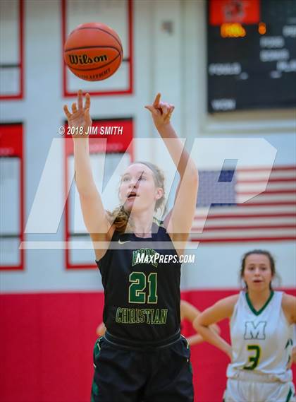 Thumbnail 2 in Hope Christian vs. Mayfield (Albuquerque Academy Joe Armijo Basketball Classic) photogallery.