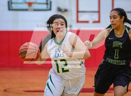 Thumbnail 2 in Hope Christian vs. Mayfield (Albuquerque Academy Joe Armijo Basketball Classic) photogallery.