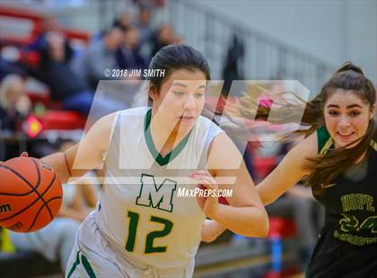 Thumbnail 1 in Hope Christian vs. Mayfield (Albuquerque Academy Joe Armijo Basketball Classic) photogallery.