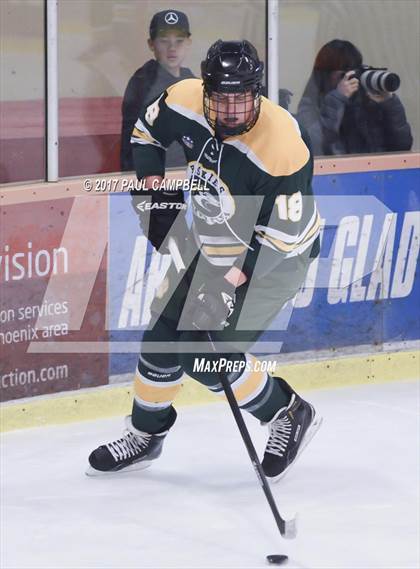 Thumbnail 3 in Horizon vs Cactus Shadows (AHSHA D1 Semifinal Playoff) photogallery.