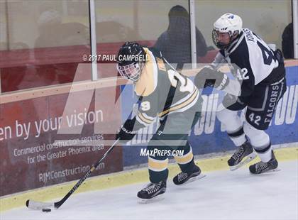 Thumbnail 1 in Horizon vs Cactus Shadows (AHSHA D1 Semifinal Playoff) photogallery.