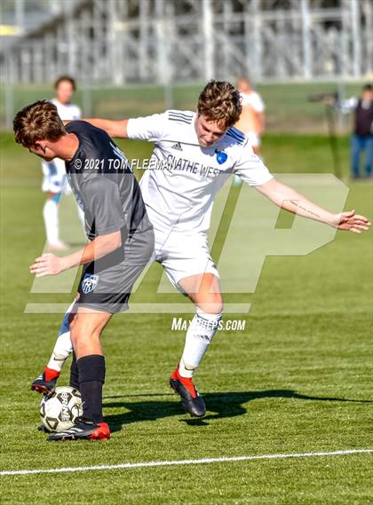 Thumbnail 1 in Washburn Rural vs Olathe West (KSHSAA 6A Championship) photogallery.