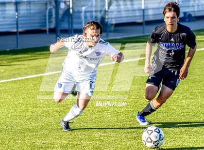 Thumbnail 2 in Washburn Rural vs Olathe West (KSHSAA 6A Championship) photogallery.