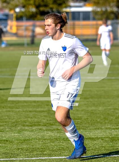 Thumbnail 2 in Washburn Rural vs Olathe West (KSHSAA 6A Championship) photogallery.