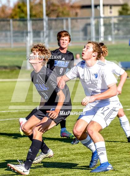 Thumbnail 2 in Washburn Rural vs Olathe West (KSHSAA 6A Championship) photogallery.