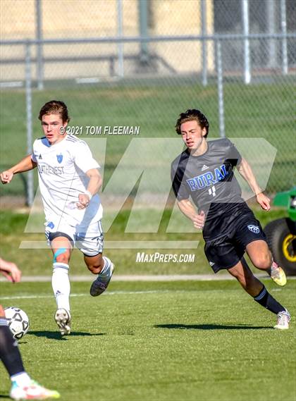 Thumbnail 1 in Washburn Rural vs Olathe West (KSHSAA 6A Championship) photogallery.