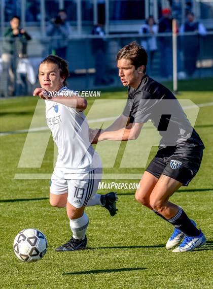 Thumbnail 1 in Washburn Rural vs Olathe West (KSHSAA 6A Championship) photogallery.