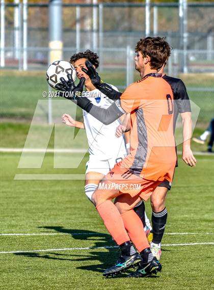 Thumbnail 3 in Washburn Rural vs Olathe West (KSHSAA 6A Championship) photogallery.