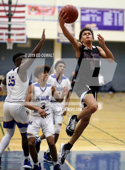 Thumbnail 2 in Grant vs. Newark Memorial (Nor Cal Tip Off Classic) photogallery.