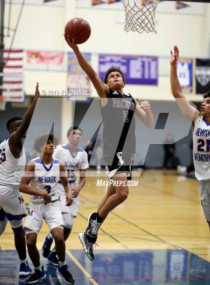 Thumbnail 3 in Grant vs. Newark Memorial (Nor Cal Tip Off Classic) photogallery.