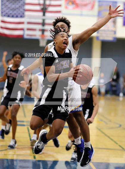 Thumbnail 1 in Grant vs. Newark Memorial (Nor Cal Tip Off Classic) photogallery.