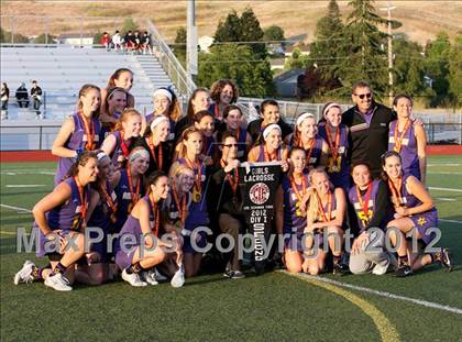 Thumbnail 3 in Amador Valley vs. Carondelet (CIF NCS D1 Final) photogallery.