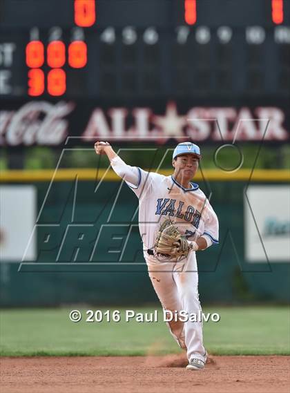 Thumbnail 2 in Valor Christian vs. Pueblo West (CHSAA 4A Final - Game 2) photogallery.