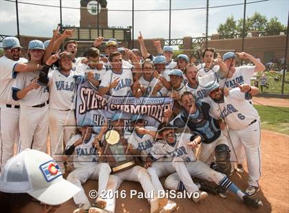 Thumbnail 2 in Valor Christian vs. Pueblo West (CHSAA 4A Final - Game 2) photogallery.