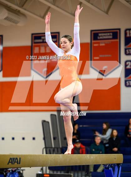 Thumbnail 3 in Hayfield Varsity Gymnastics @ West Springfield HS photogallery.