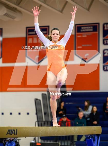 Thumbnail 2 in Hayfield Varsity Gymnastics @ West Springfield HS photogallery.