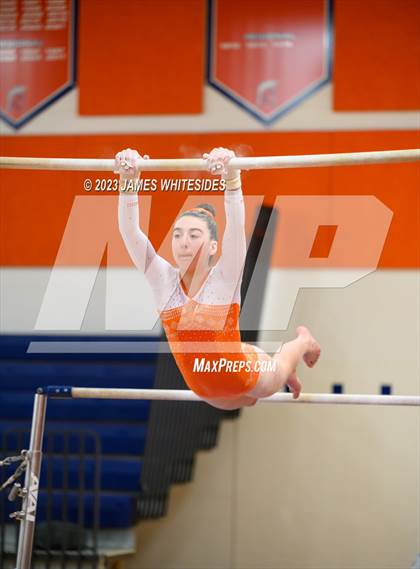 Thumbnail 3 in Hayfield Varsity Gymnastics @ West Springfield HS photogallery.