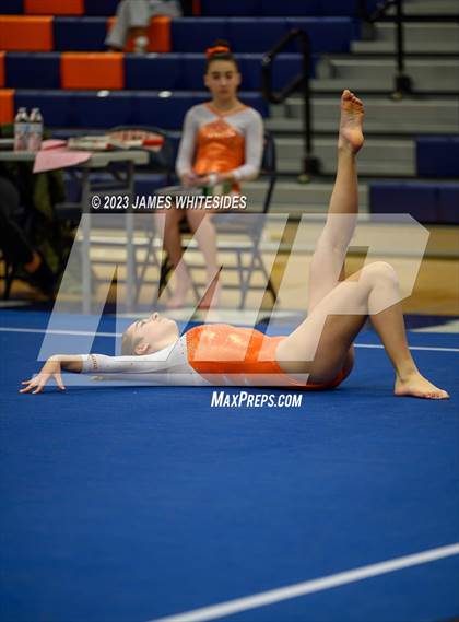 Thumbnail 1 in Hayfield Varsity Gymnastics @ West Springfield HS photogallery.