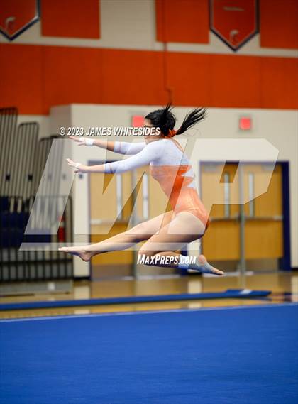 Thumbnail 1 in Hayfield Varsity Gymnastics @ West Springfield HS photogallery.