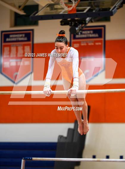 Thumbnail 1 in Hayfield Varsity Gymnastics @ West Springfield HS photogallery.