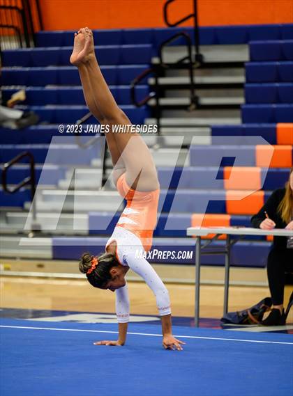Thumbnail 1 in Hayfield Varsity Gymnastics @ West Springfield HS photogallery.