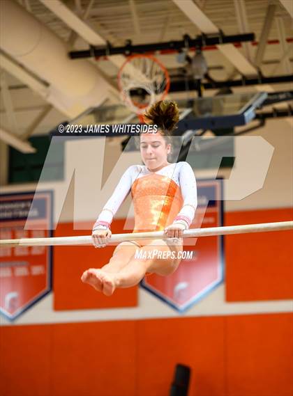 Thumbnail 1 in Hayfield Varsity Gymnastics @ West Springfield HS photogallery.