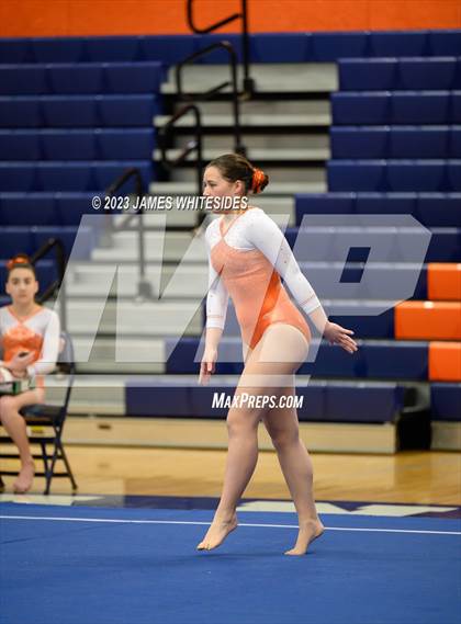 Thumbnail 2 in Hayfield Varsity Gymnastics @ West Springfield HS photogallery.
