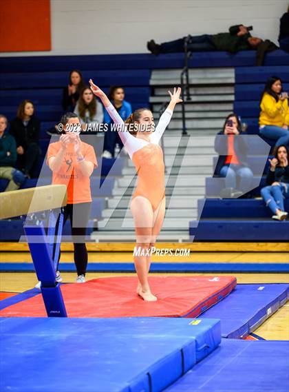 Thumbnail 2 in Hayfield Varsity Gymnastics @ West Springfield HS photogallery.