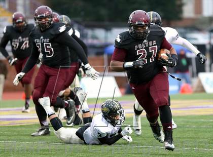Thumbnail 1 in Giles County vs. Fulton (TSSAA Division I Class 4A BlueCross Bowl)  photogallery.
